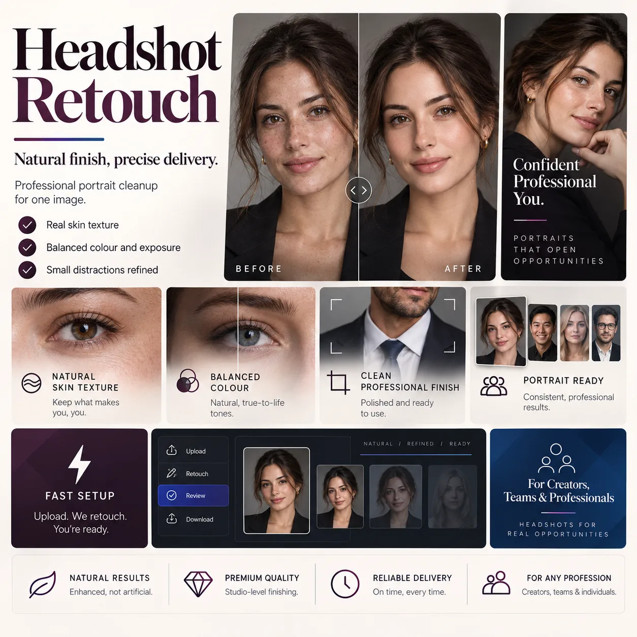 Headshot Retouch