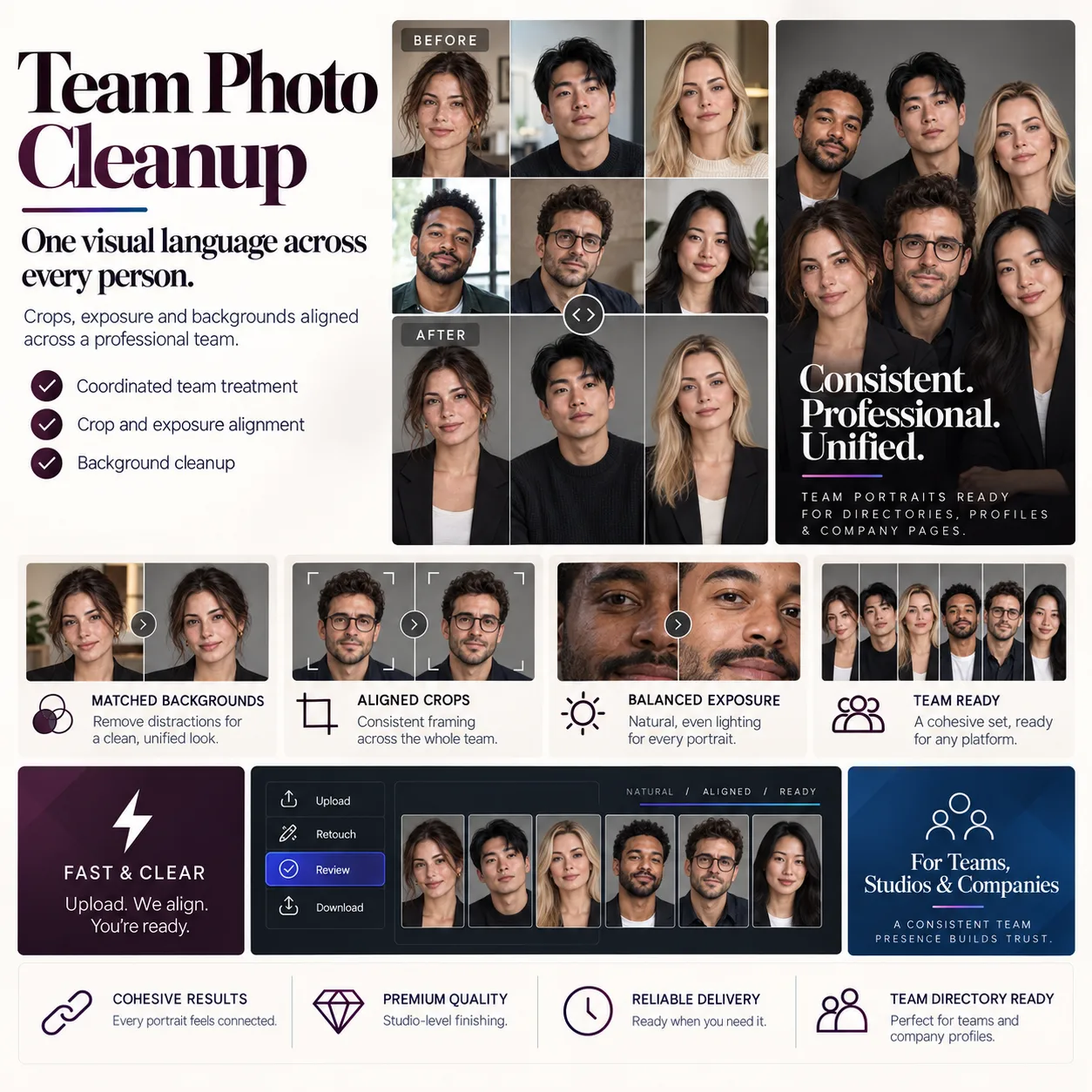 Team Photo Cleanup